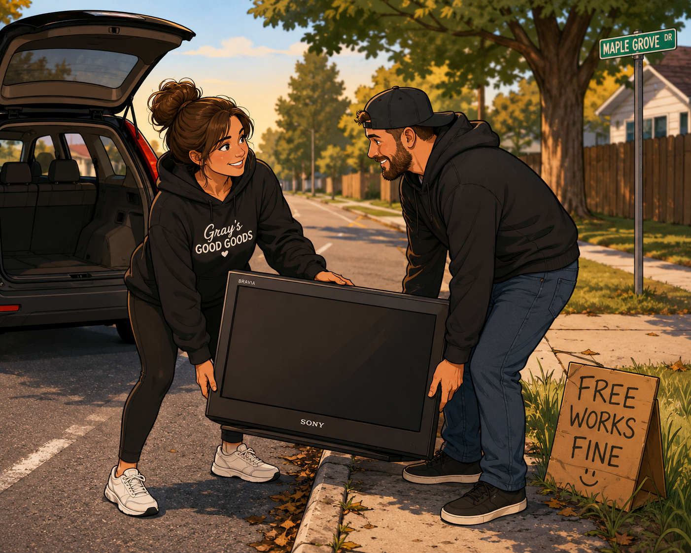 We Found This TV on the Side of the Road... and It Actually Worked