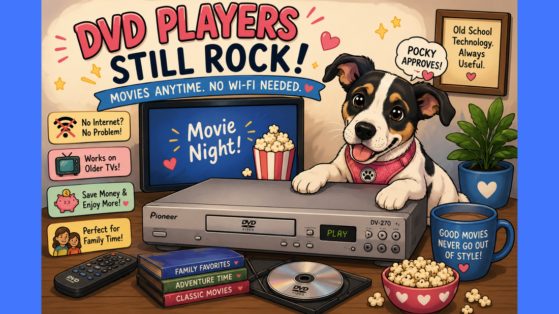 🎬 Why Buying a Used DVD Player Still Makes Sense